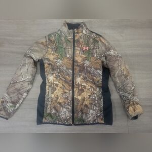 Under Armour Camo Jacket- Youth Large